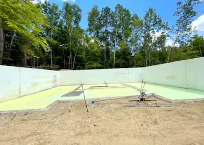 new build home spray foam insulation