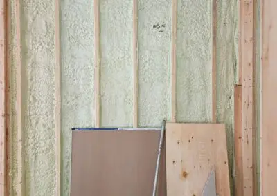 spray foam insulation in wall by Armour Shield Insulation
